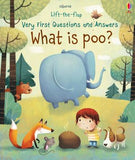 What is Poo? Lift-the-Flap Very First Questions and Answers Usborne Board Book