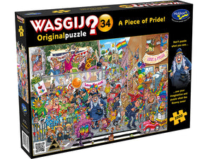 Wasgij? 1000pc Original Jigsaw Puzzle #34 A Piece of Pride