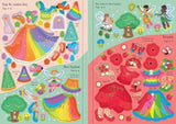 Little Sticker Dolly Dressing Rainbow Fairy by Fiona Watt Usborne Softcover Activity Book