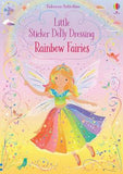 Little Sticker Dolly Dressing Rainbow Fairy by Fiona Watt Usborne Softcover Activity Book