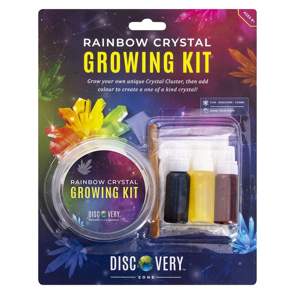 Discovery Zone Rainbow Crystal Growing Kit