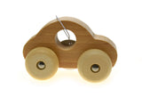 Wooden Toy Car Simple Colourful Assorted