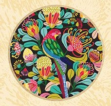 Kirsten Katz Wooden Magnet Rosellas