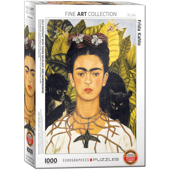 Eurographics 1000pc Jigsaw Puzzle Kahlo Self-Portrait With Thorn Necklace