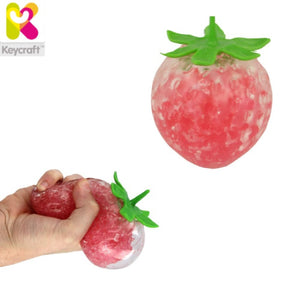 Squeezy Orb Beads Strawberry Sensory Toy