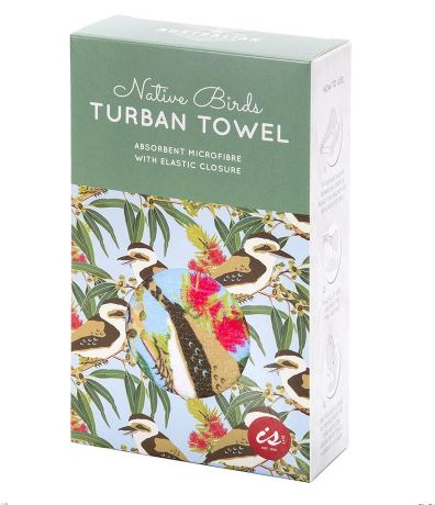 The Australian Collection Turban Towel Micro-fibre Sally Browne Botanical