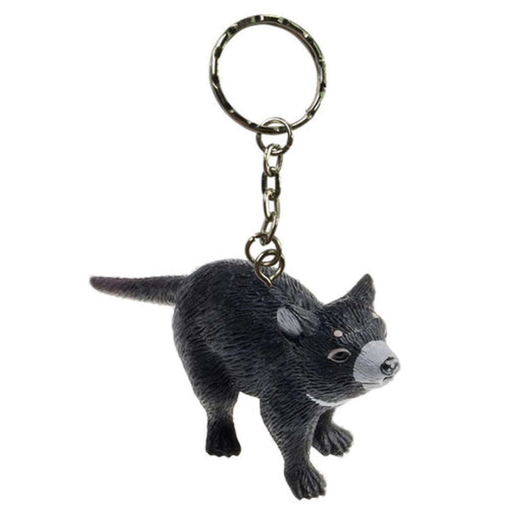 Keyring Tasmanian Devil Figurine