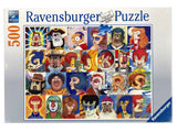 Ravensburger 500pc Jigsaw Puzzle Typefaces