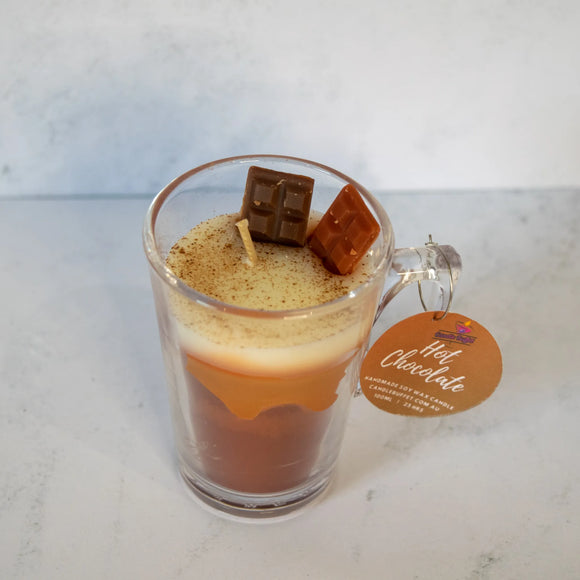 Hot Chocolate Mini Cafe Candle 100ml