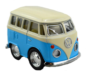 Pull Back Die Cast Combi Van Small Assorted Colours 5cm