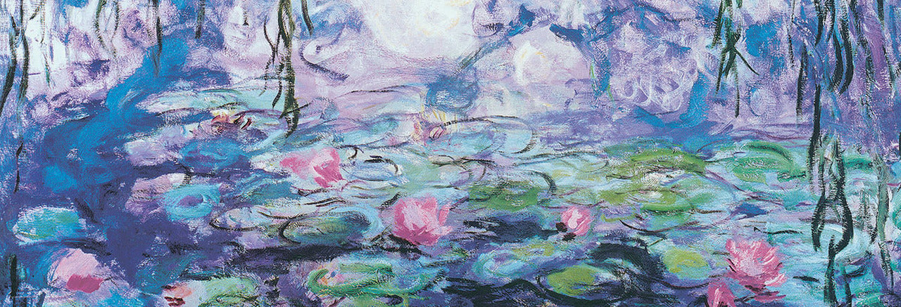Eurographics 1000pc Jigsaw Puzzle Panoramic Water Lillies