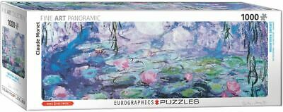 Eurographics 1000pc Jigsaw Puzzle Panoramic Water Lillies