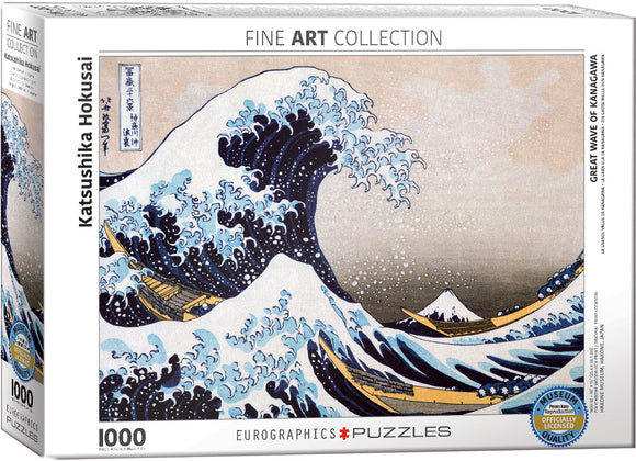 Eurographics 1000pc Jigsaw Puzzle Great Wave of Kanagawa