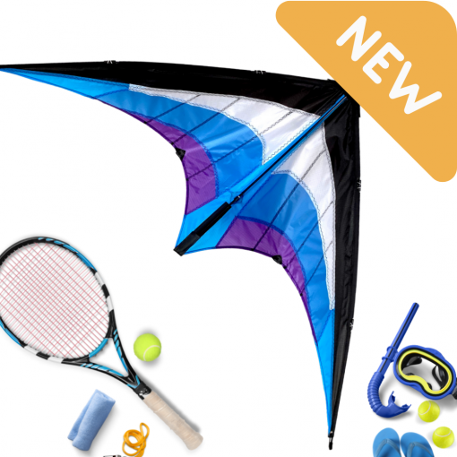 Zephyr Stunt Kite Blue
