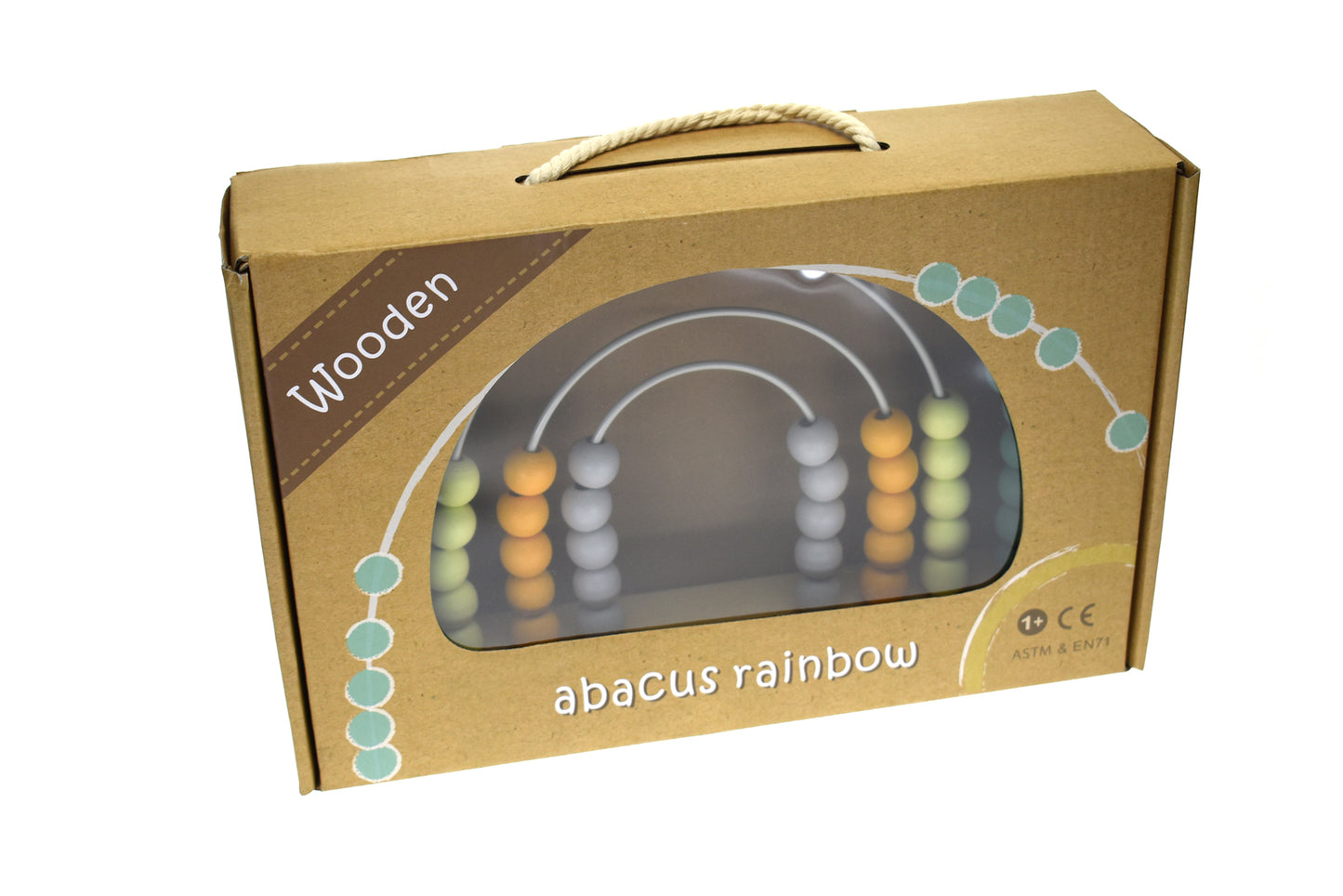 Wooden Rainbow Abacus Calm & Breezy