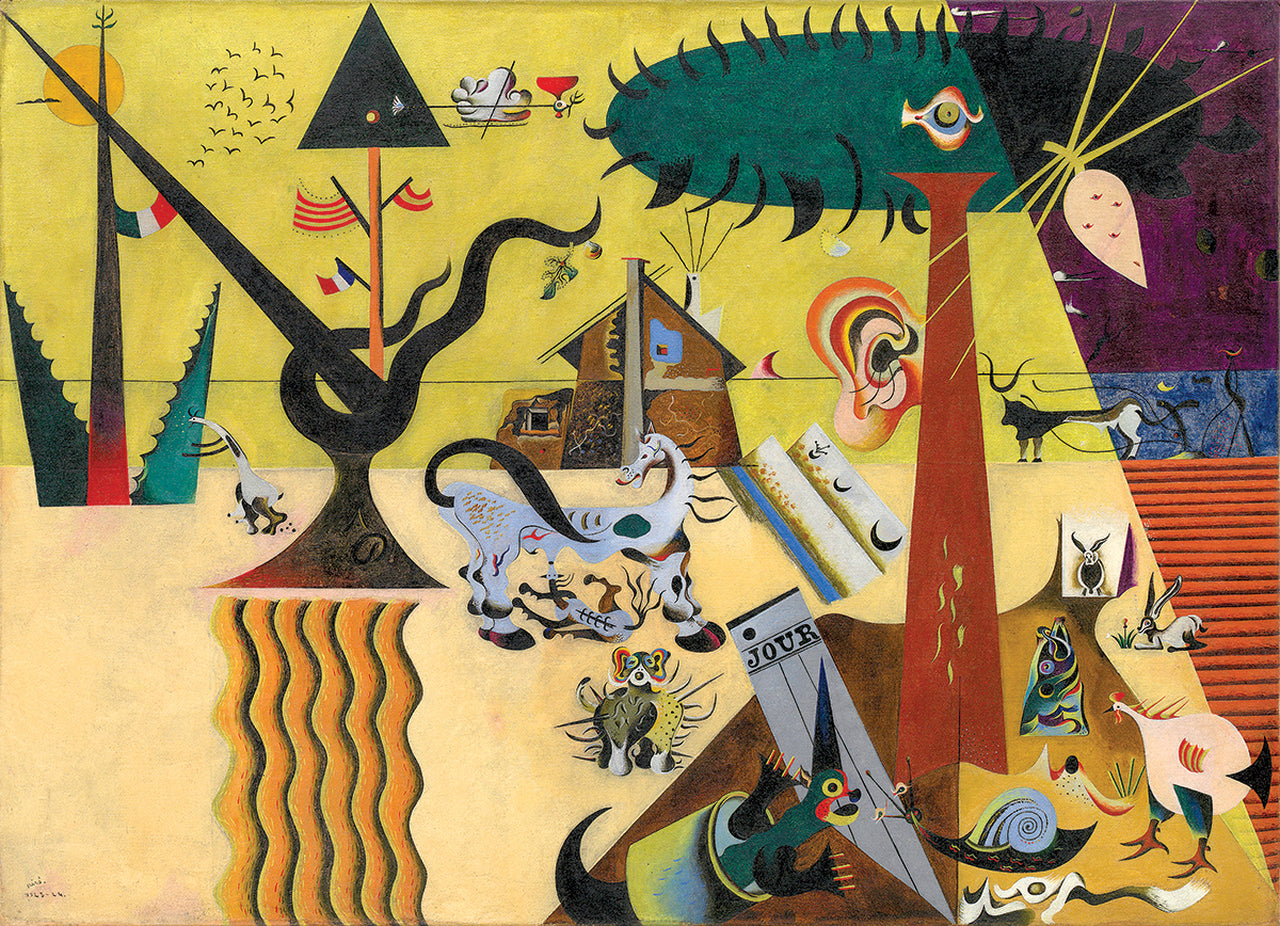 Eurographics 1000pc Jigsaw Puzzle Miro The Tilled Field