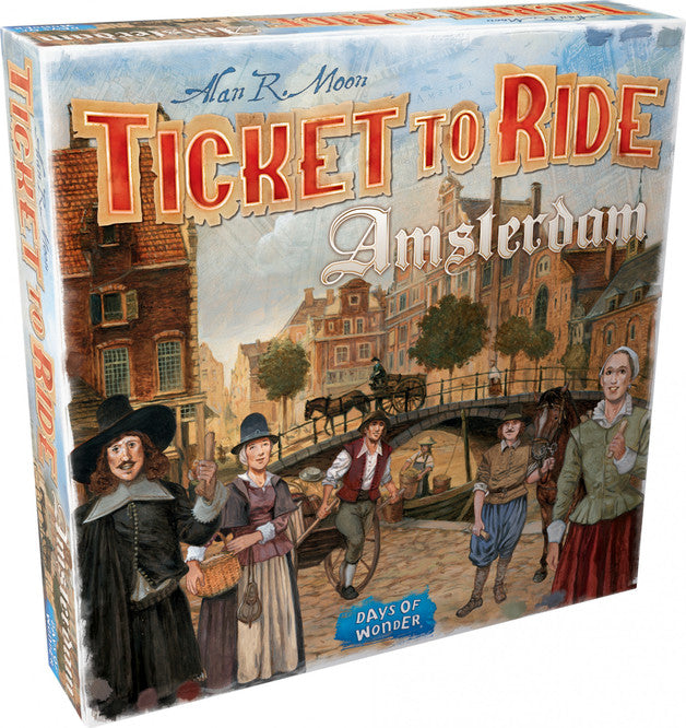 Ticket to Ride Amsterdam Strategy Board Game