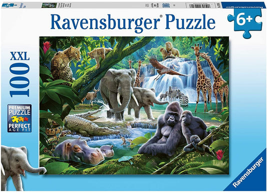 Ravensburger 100pc Jigsaw Puzzle Jungle Animals