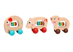 Animal Roller With Beads Assorted