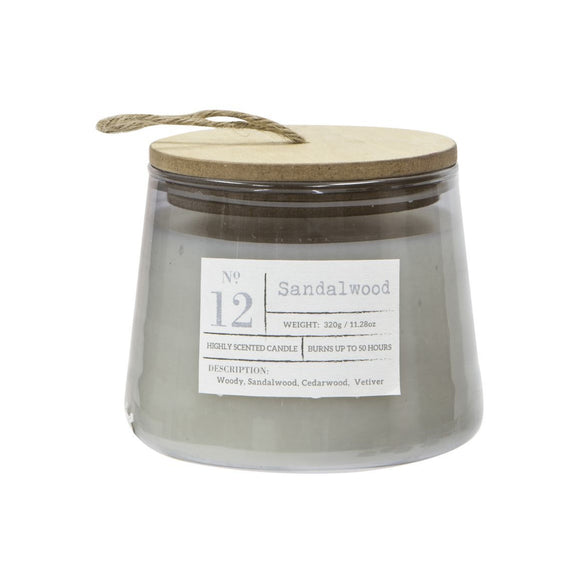 Scented Candle In Jar Sandalwood