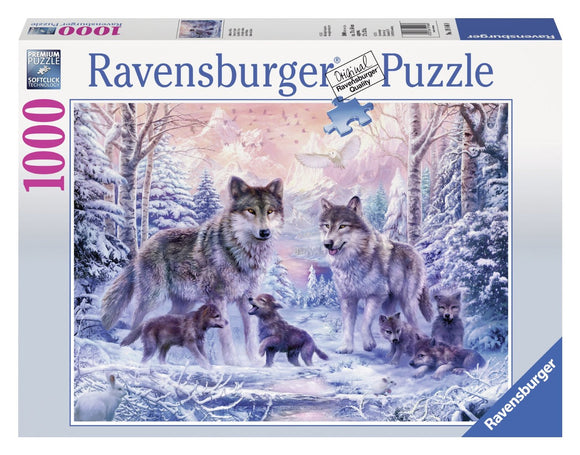 Ravensburger 1000pc Jigsaw Puzzle Arctic Wolves