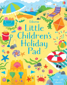 Little Childrens Holiday Tear-Off Pad Activity Book Usborne Softcover Book