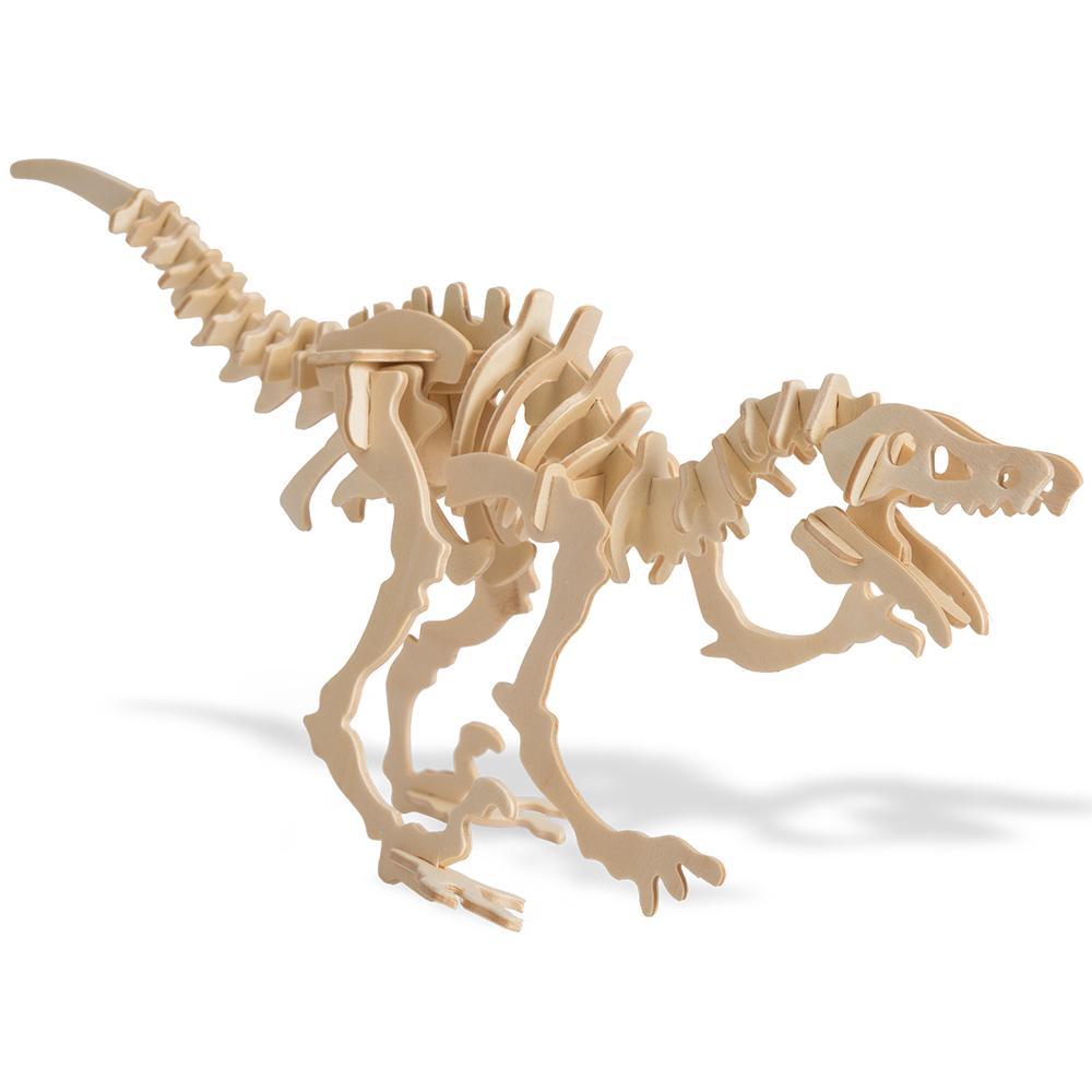 Velociraptor 3D Wooden Construction Kit
