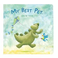 Jellycat Hardcover Book My Best Pet By Louise Tate