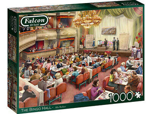 Falcon de Luxe 1000pc Jigsaw Puzzle The Bingo Hall