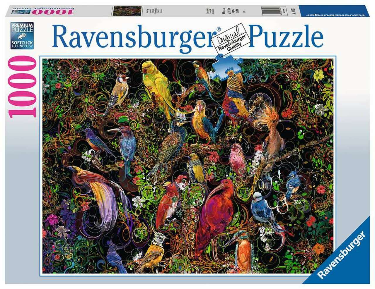 Ravensburger 1000pc Jigsaw Puzzle Birds of Art