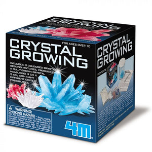 4M 3 Coloured Crystals Growing Kit