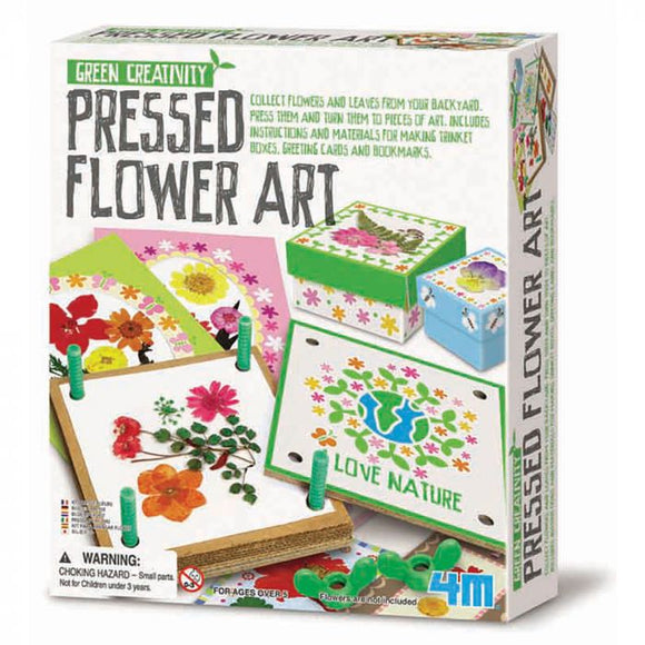 4M Green Science Pressed Flower Art