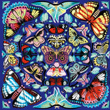 Mudpuppy 500pc Jigsaw Puzzle Kaleido Butterflies