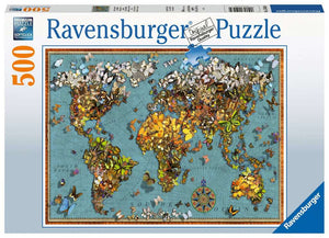 Ravensburger 500pc Jigsaw Puzzle World Of Butterflies