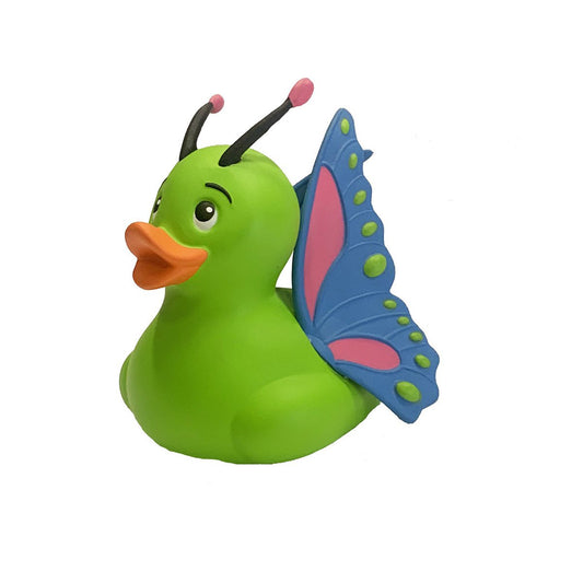Wild Republic Rubber Duck Butterfly Bath Toy