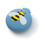 IS Gift Compact Hair Brush With Mirror Bees