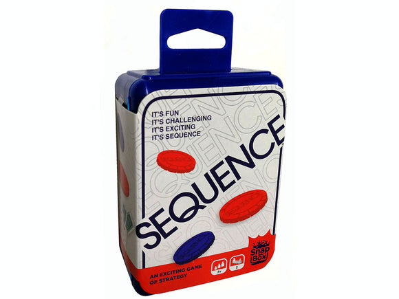 Sequence Card Game Snapbox Travel Edition