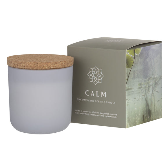 Amalfi Calm Scented Candle Jar in Sage