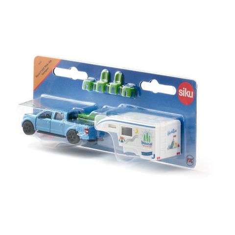 Siku Ford F150 Pick-Up Camper 1693