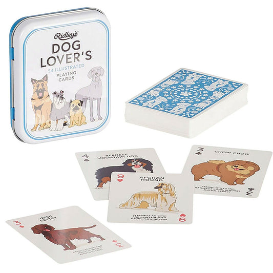 Ridleys Dog Lovers Playing Cards