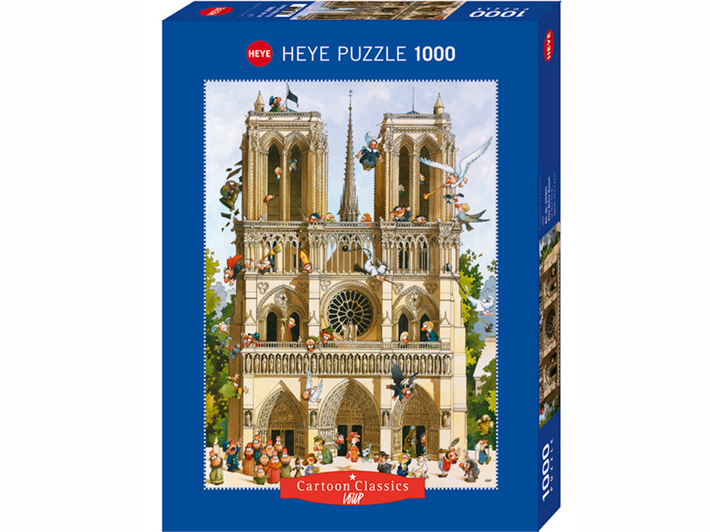 Heye 1000pc Jigsaw Puzzle Cartoon Classics Loup Vive Notra Dame