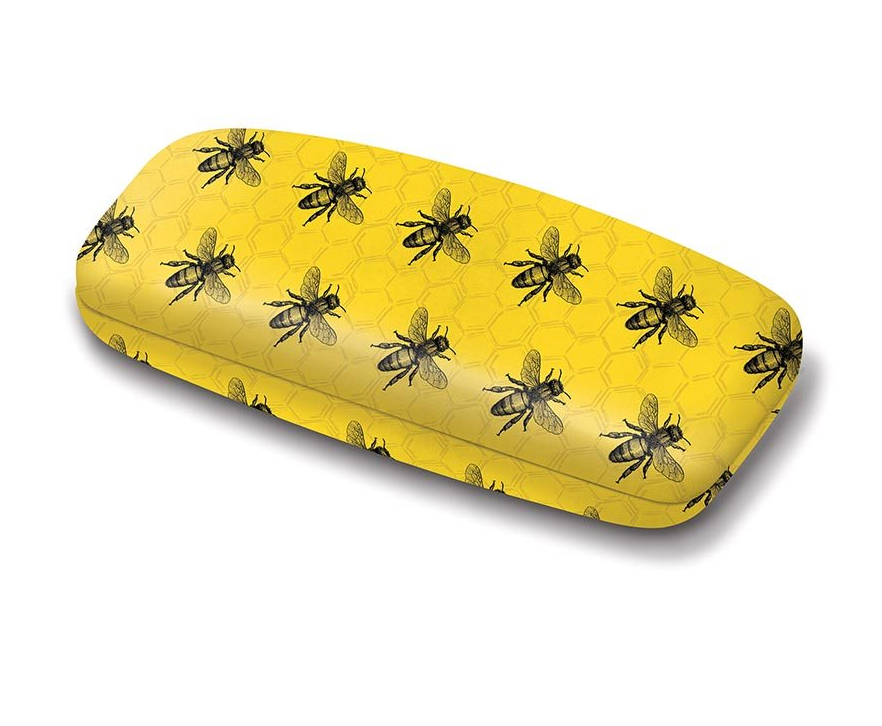 IS Gift Hardshell Glasses Case Bees