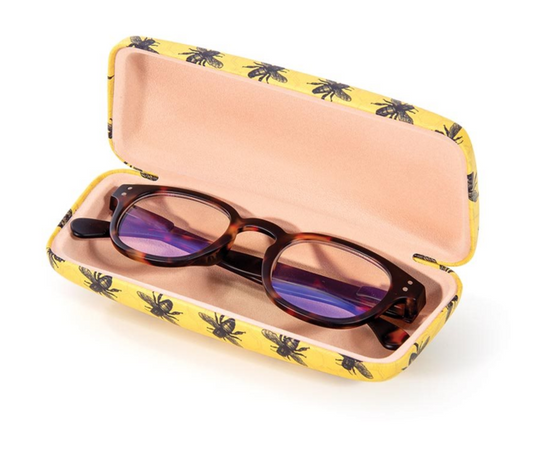 IS Gift Hardshell Glasses Case Bees
