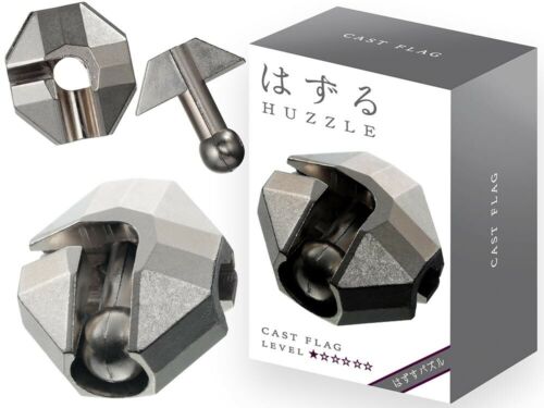 Hanayama Cast Huzzle Flag Level 1 Brainteaser Game