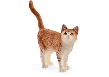 Schleich Cat Figurine Ginger Cat