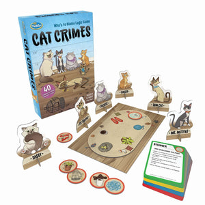 Cat Crimes Logic Board Game