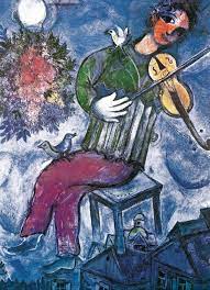 Eurographics 1000pc Jigsaw Puzzle Chagall The Blue Violinist