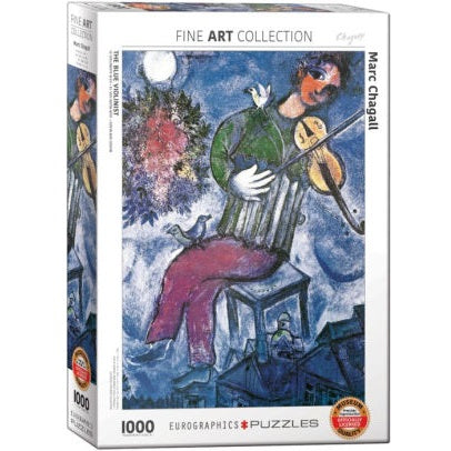 Eurographics 1000pc Jigsaw Puzzle Chagall The Blue Violinist