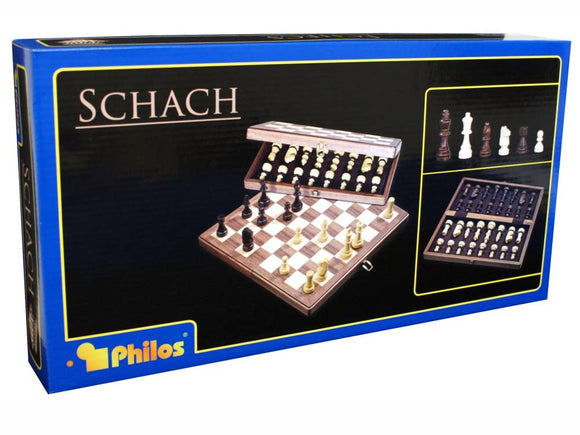 Chess Set Wooden 15 Inch Schach Board Game