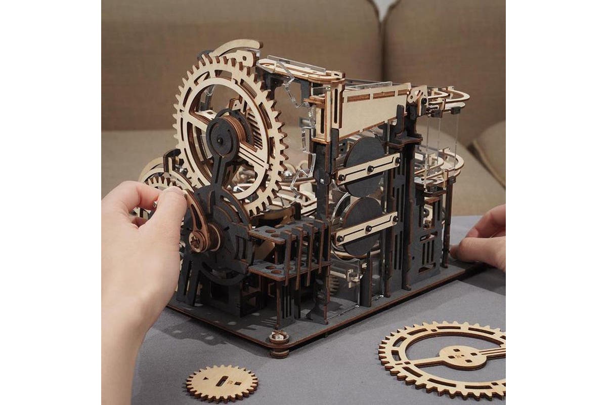 Robotime Marble Run Night City Vliegerbedrijf 'de Paddestoel Robotime Marble Run Night City Vliegerbedrijf 'de Paddestoel